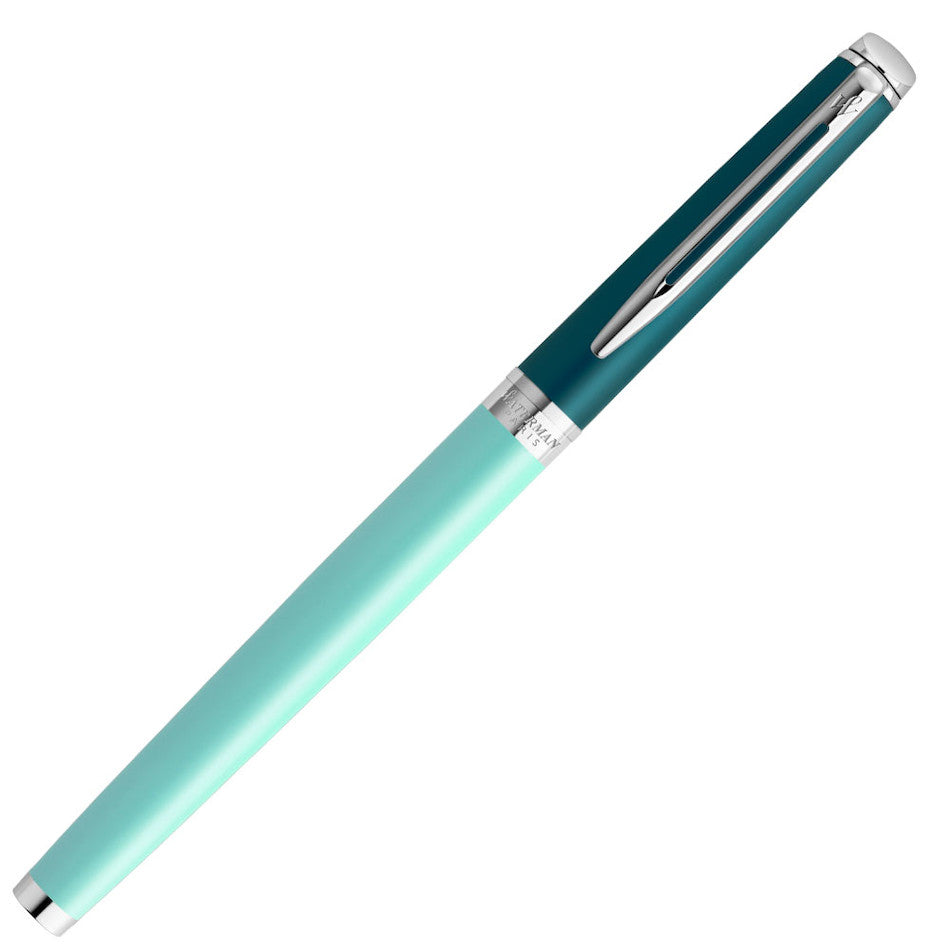 Waterman Hemisphere Rollerball Pen Green with Chrome Trim