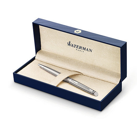 Waterman Hemisphere Ballpoint Pen Stainless Steel with Chrome Trim