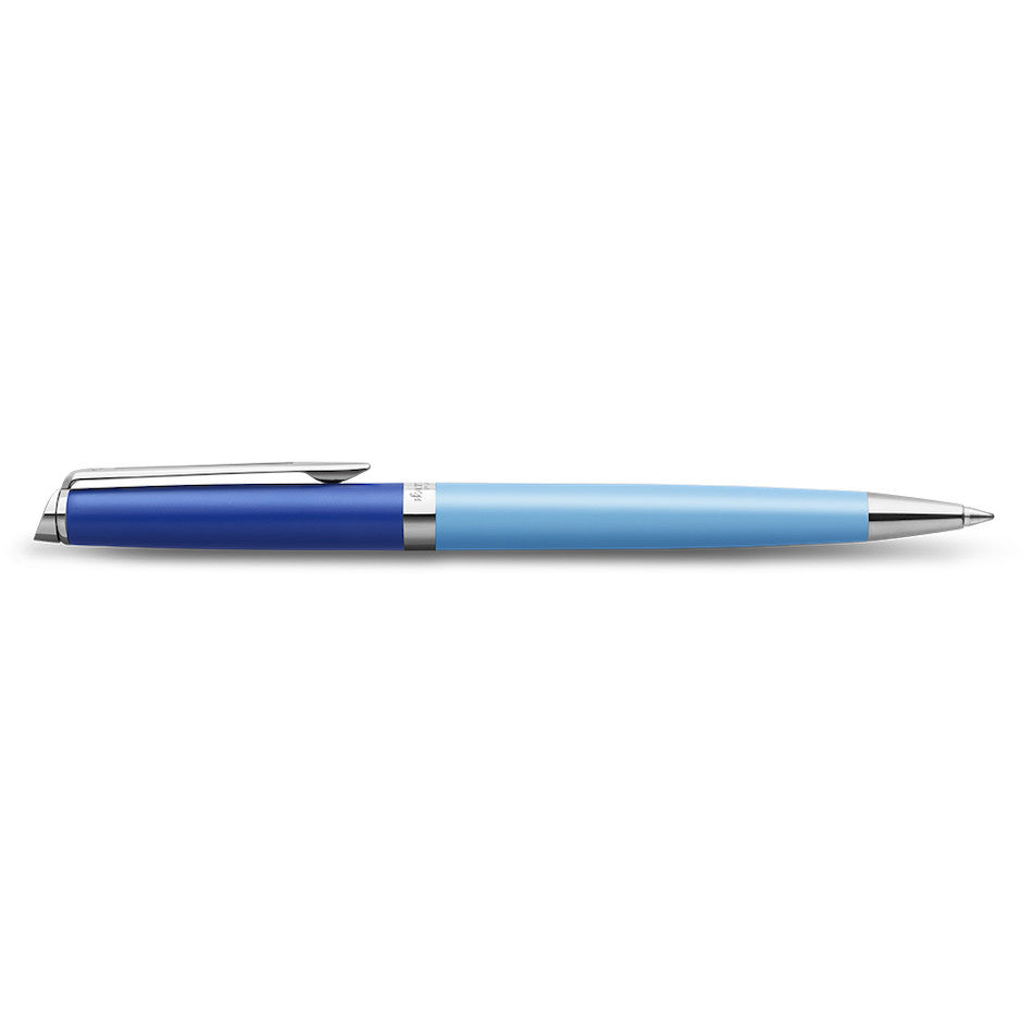 Waterman Hemisphere Colour Block Ballpoint Pen Blue with Palladium Trim