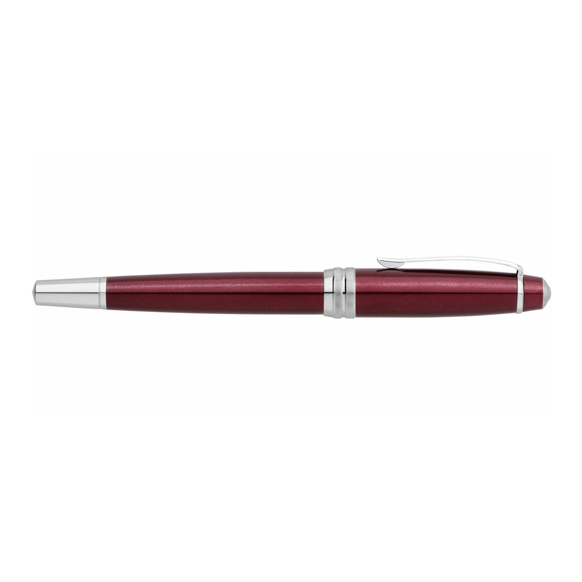 Cross Bailey Fountain Pen Red Lacquer with Chrome Trim