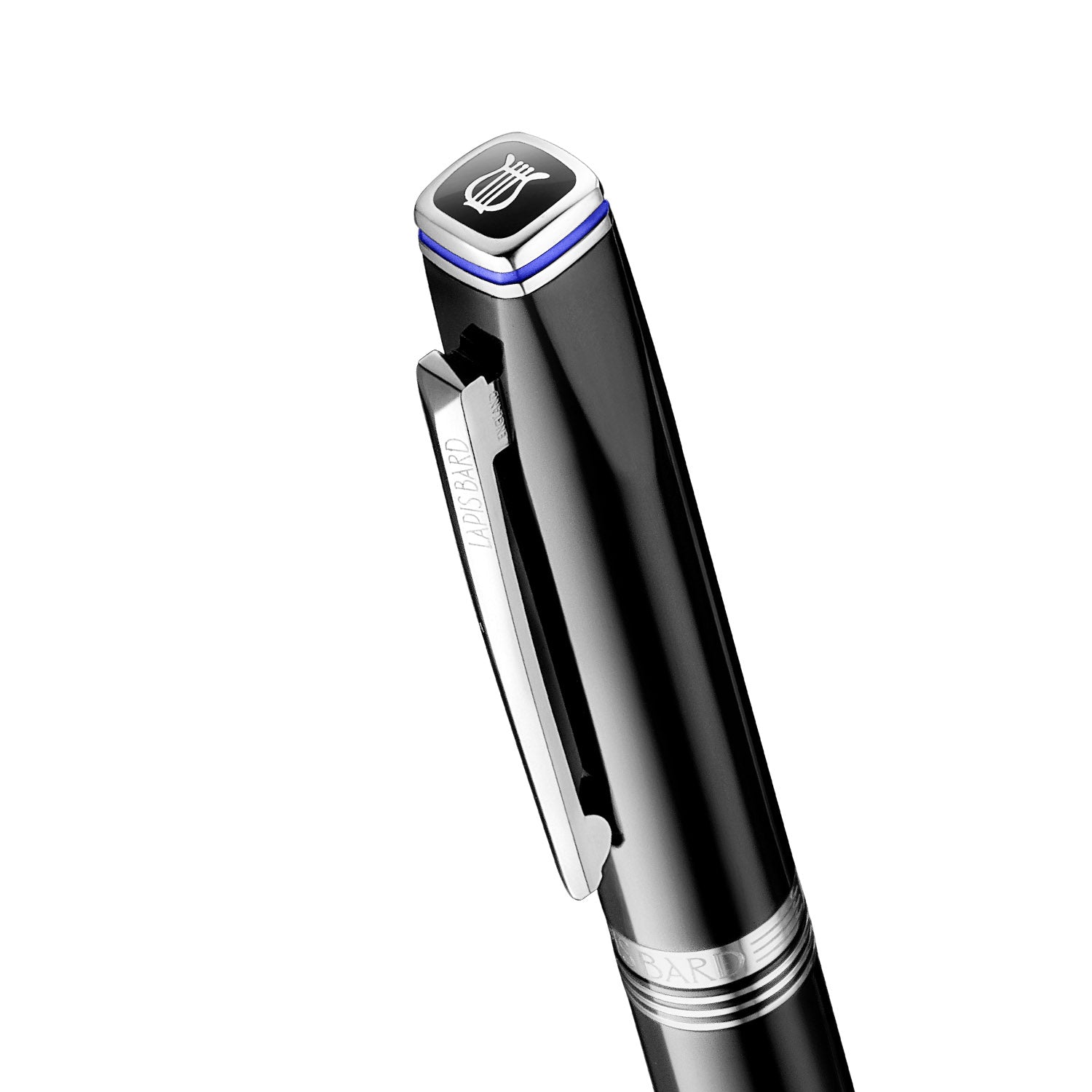 Lapis Bard Contemporary Black Rollerball Pen