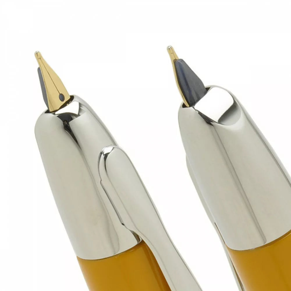 Pilot Capless Rhodium Trim Fountain Pen – 18Kt Rhodium Gold Nib