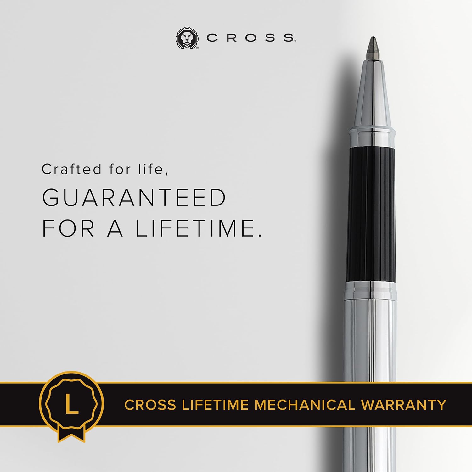 Cross Century II Selectip Rollerball Pen Lustrous Chrome