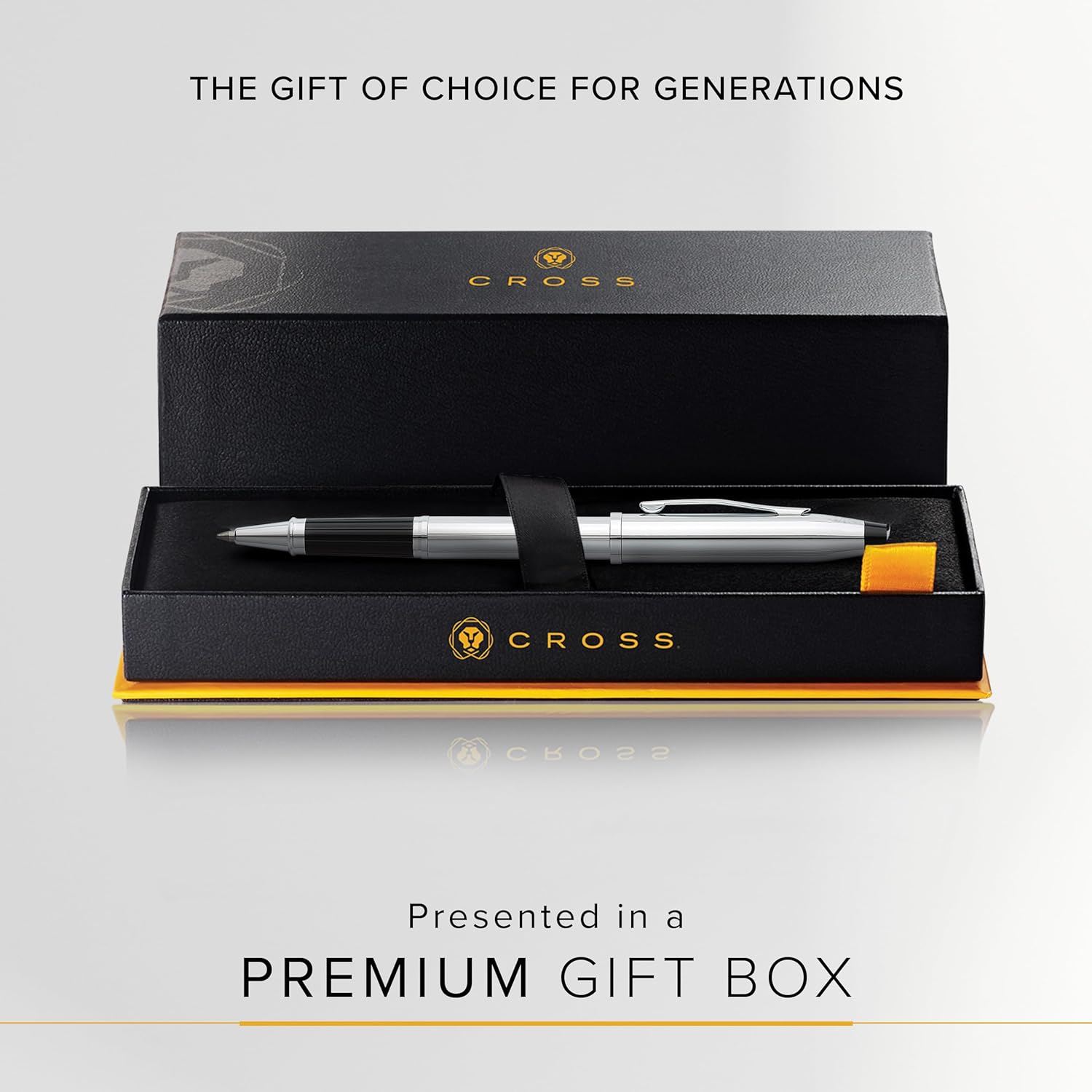 Cross Century II Selectip Rollerball Pen Lustrous Chrome