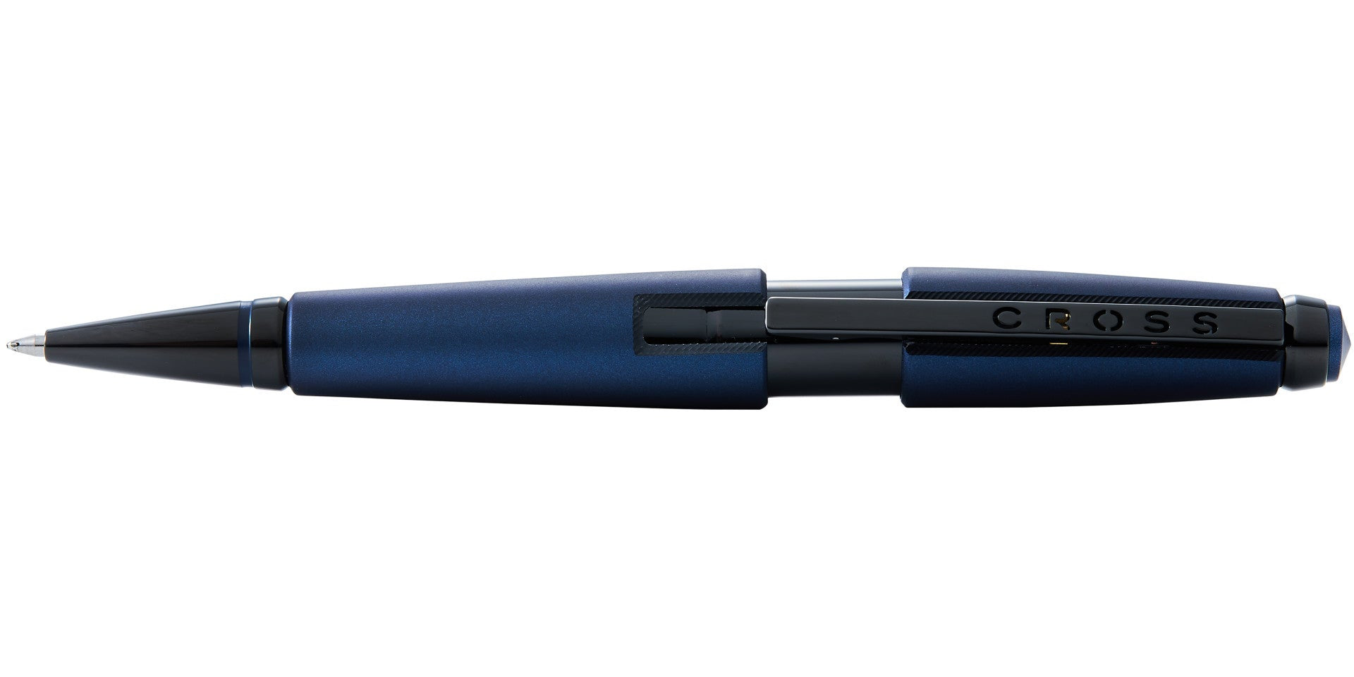 Cross Edge Matte Blue Lacquer Gel Rollerball Pen