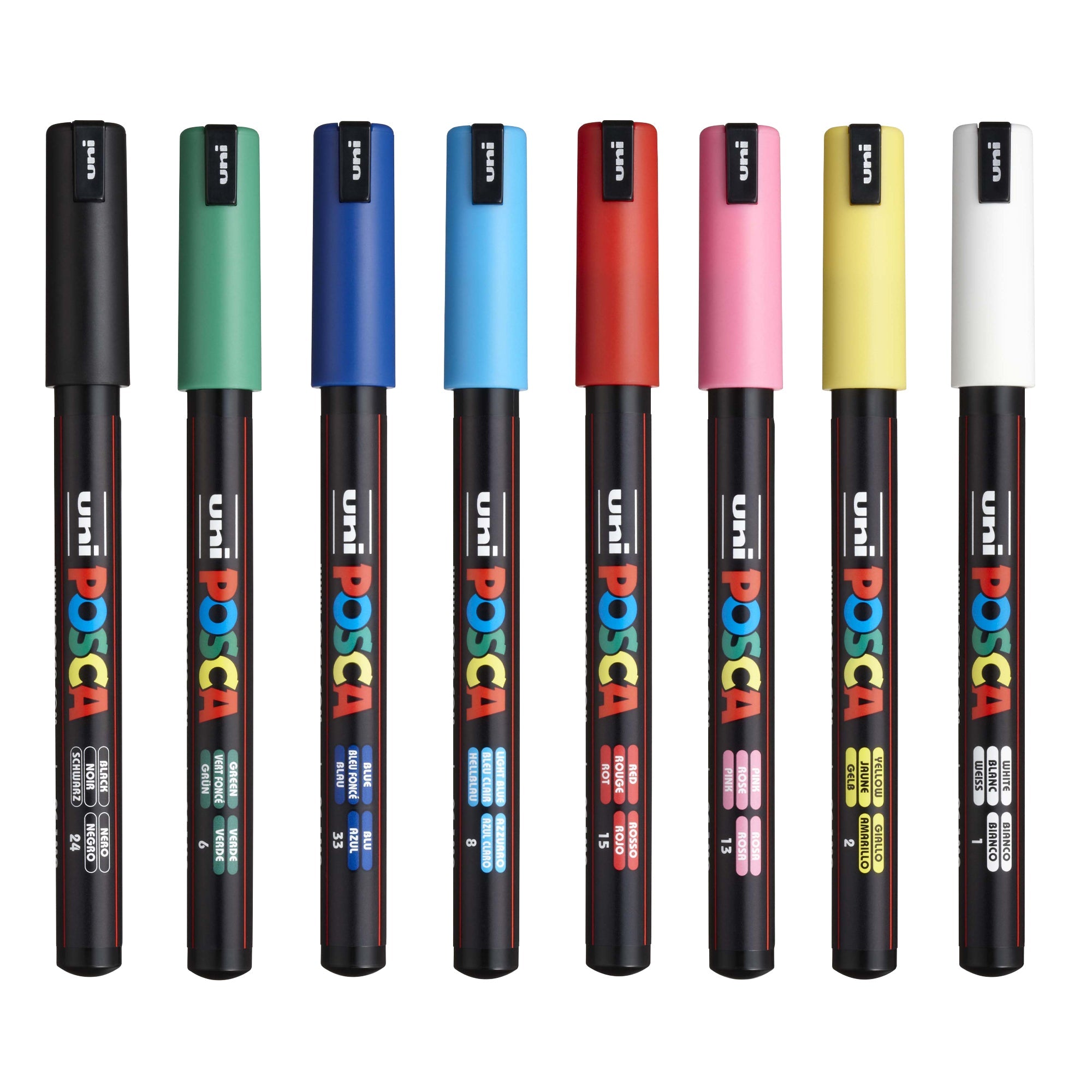Uniball POSCA PC-1MR Water-Based Paint Markers (8 Pack)