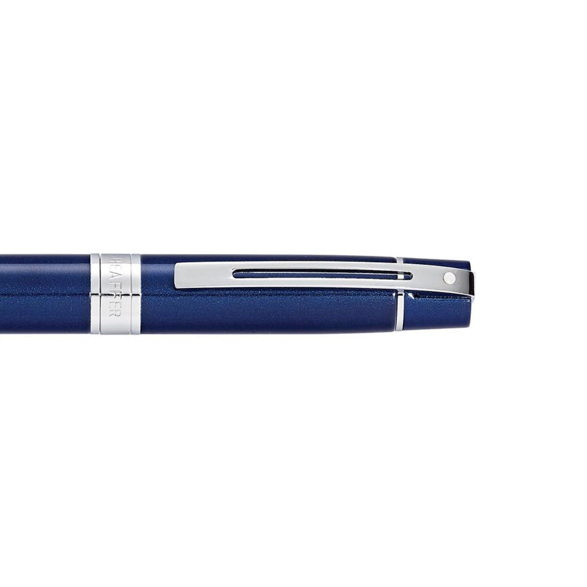 Sheaffer 300 Ballpoint Pen Glossy Blue with Chrome Trim