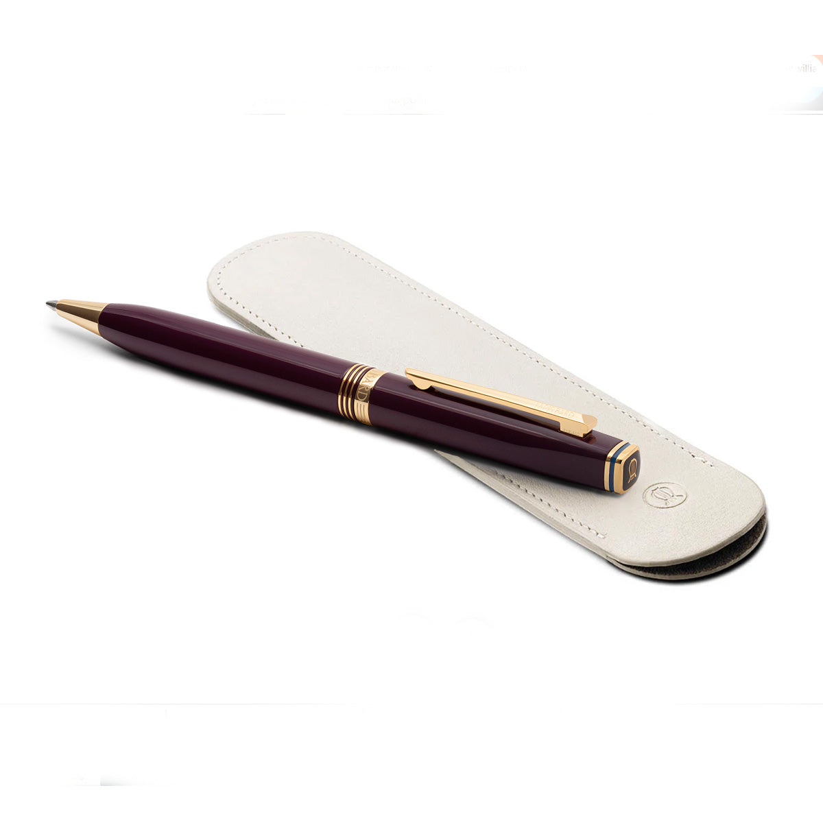 Lapis Bard Contemporary Bordeaux Ballpoint Pen